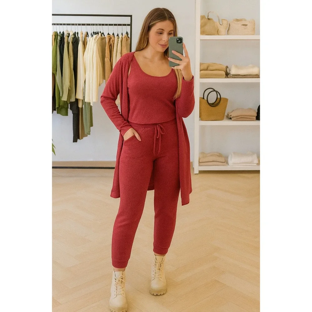 Chicme Elegant‎ and Comfortable 3-Piece Loungewear Set size L